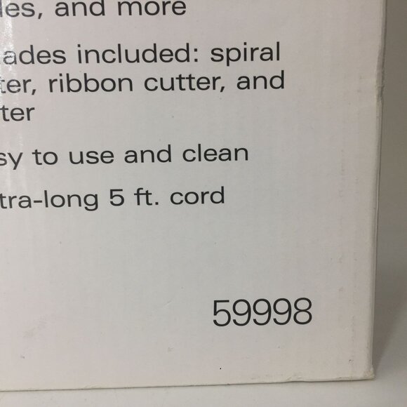 Hamilton Beach 3-In-1 Spiralizer & Motorized Slicer With 2 Speeds - Picture 3 of 5